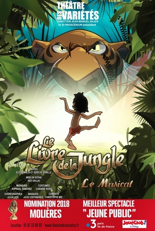 Le Livre de la Jungle, la comédie musicale à découvrir au théâtre des Variétés, grâce à Casting.fr