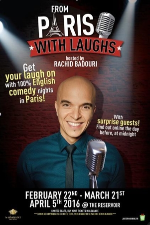 Venez rire 100% english avec Rachid Badouri, casting.fr vous offre des places