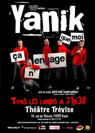 YANIK, Ca n'engage que moi !