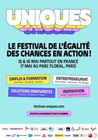 UNIQUES : Le festival qui met l’égalité des chances en scène !