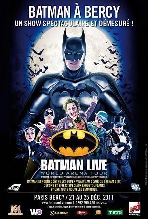Le Spectacle Evènement Batman Live à Paris Bercy !