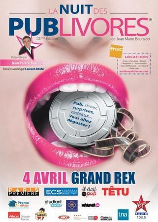 La nuit des publivores, l'évènement mondial de la publicité présenté par Jean-Pierre Foucault !