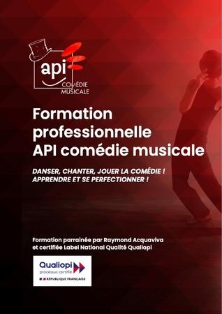 Les auditions sont ouvertes pour API Comédie musicale, la formation professionnelle et certifiée dédiée à la comédie musicale !