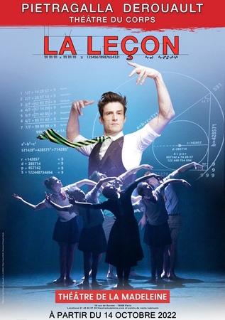 « La Leçon » d’Eugène Inesco vue par les danseurs Marie-Claude Pietragalla et Julien Derouault, un spectacle à découvrir au Théâtre de la Madeleine