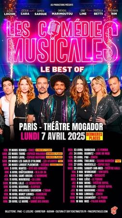Les Comédies Musicales le best of arrive au Théâtre Mogador de Paris