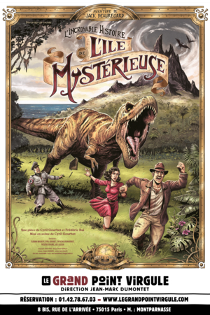 Jeu-concours : Casting.fr vous invite à découvrir le spectacle "L'incroyable histoire de l'île mystérieuse", une aventure à vivre en famille tout l'été au Grand Point Virgule