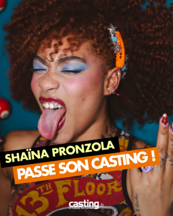 La chanteuse Shaïna Pronzola passe son casting avec Casting.fr