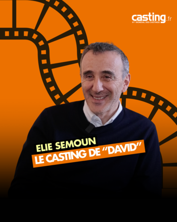 Le casting du film d'animation "David" avec Elie Semoun