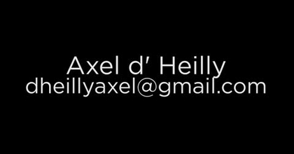 Bande démo d'Axel d'Heilly