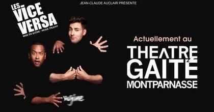 Vice Versa à la Gaité Montparnasse pour le spectacle Imagine