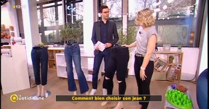Laurine Fertat Peronal Shopper et chroniqueuse dans l'émission "La quotidienne" sur France 5