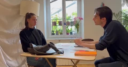 Scène issue de la série "1889"