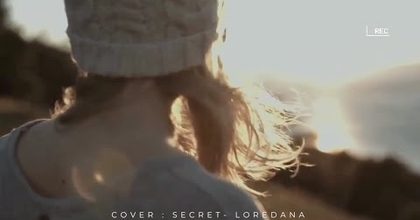 Loredana officiel cover secret Louane