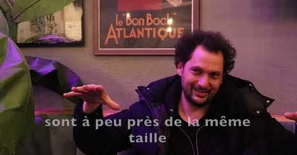 Eric Antoine nous parle de sa profession et de son spectacle "Grandis un peu"