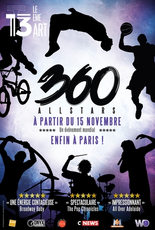 360 ALL STARS débarque à Paris pour un show inédit !