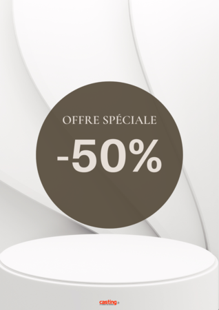 Promo exceptionnelle : -50% sur le premier coaching pour se lancer dans les castings en 2024