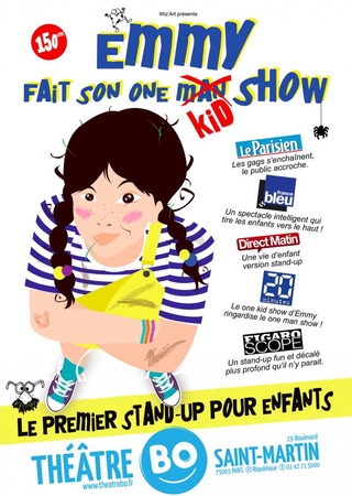 Emmy fait son one kid show, un spectacle mutlivitaminé pour les enfants comme les parents